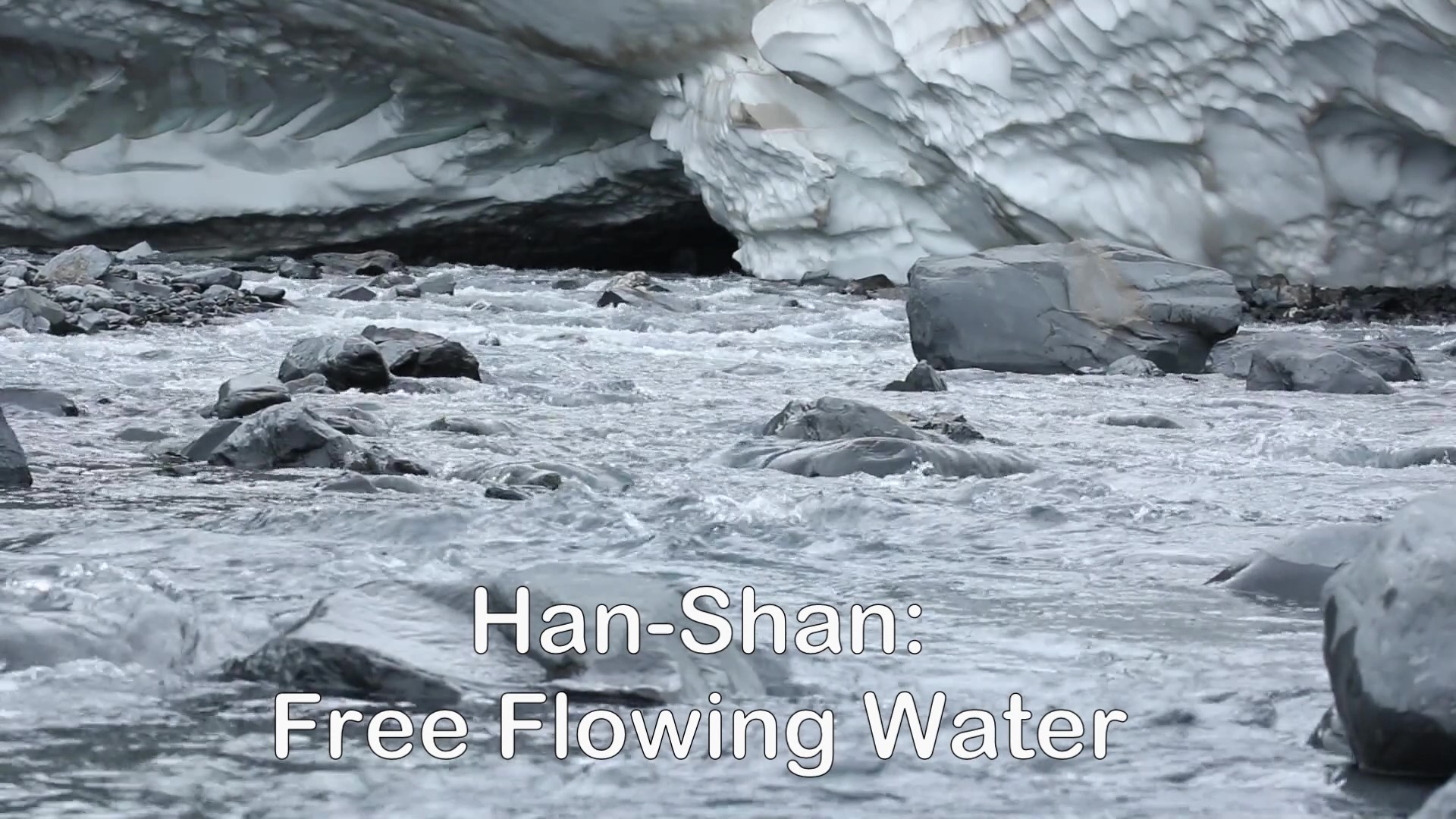 free flowing water